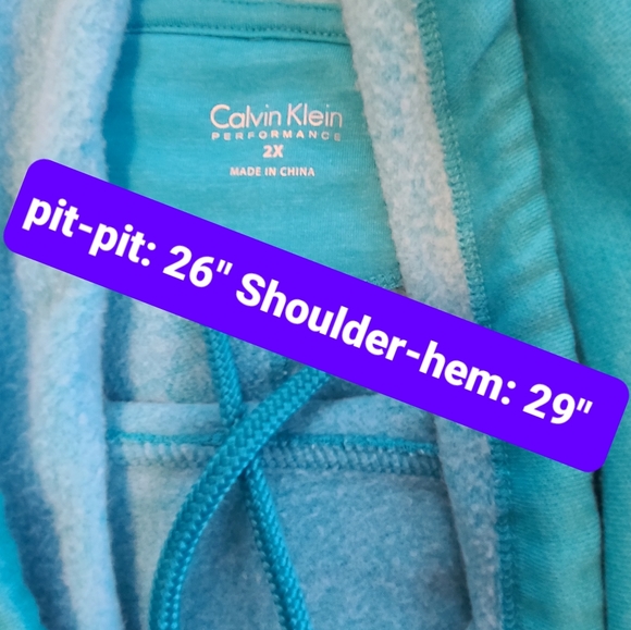 COPY - Plus Size Sweatshirt by Calvin Klein Performance XXL - Picture 5 of 6